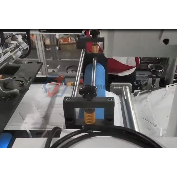 Automatic folding n95 medical mask making machine