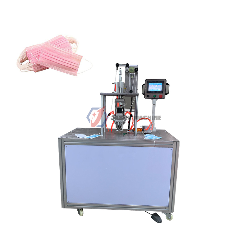 ultrasonic 3 ply mask ear loop making welding machine