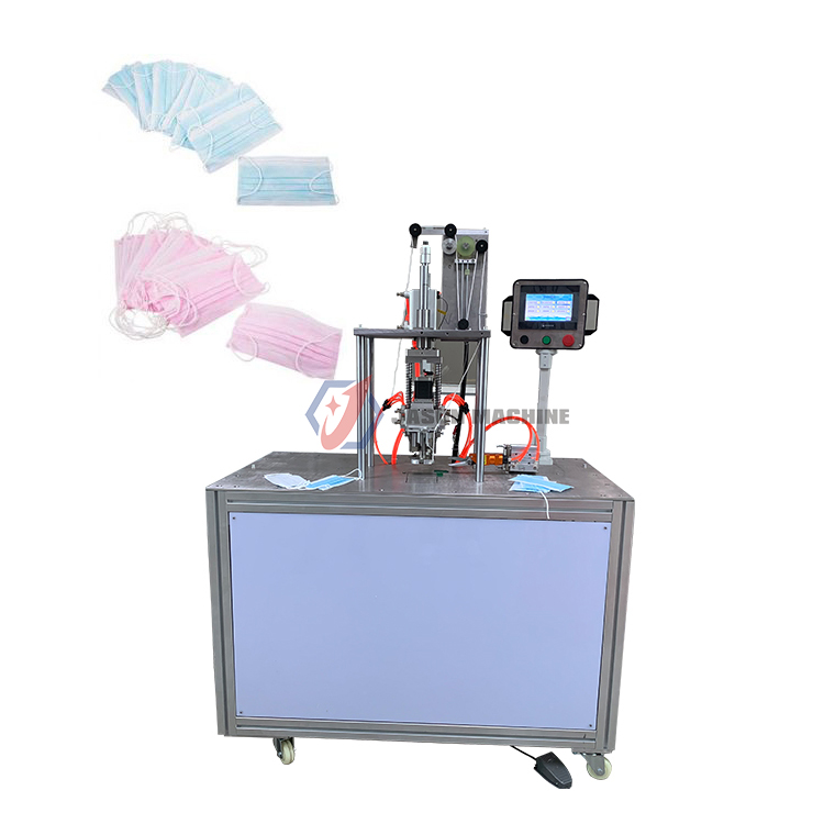 elastic ear loop making face mask ear loop spot welding machine