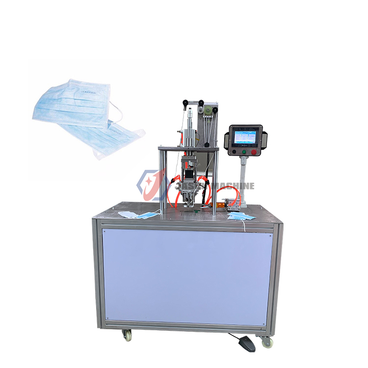 surgical 3ply face mask with earloop welding making machine