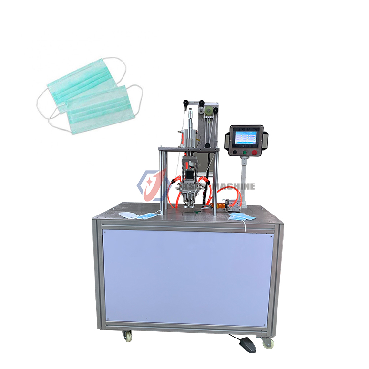 ultrasonic disposable 3 ply pleated earloop mask welding machine