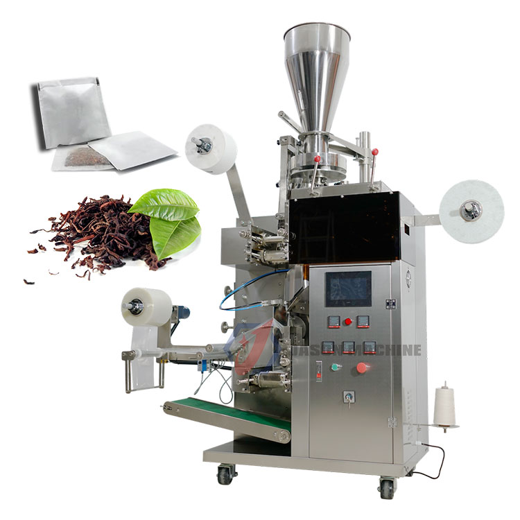 Automatic small tea powder filling and packing machine with inner and outer price