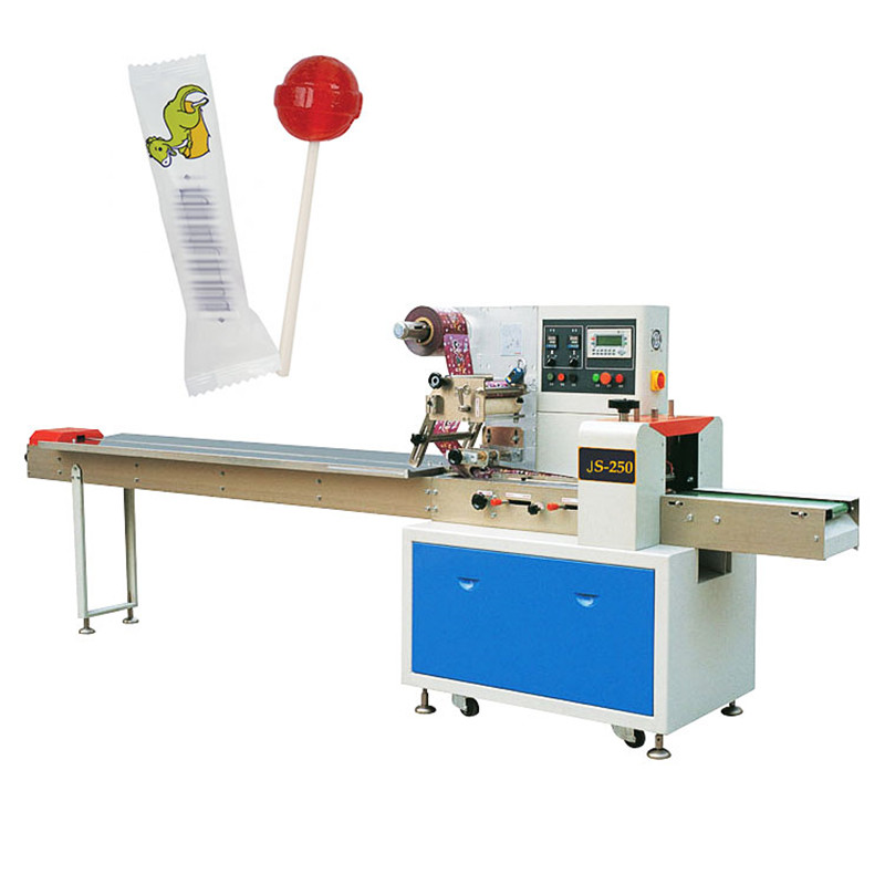 Automatic Horizontal Pouch Small Ball Lollipop Wrapping Machine