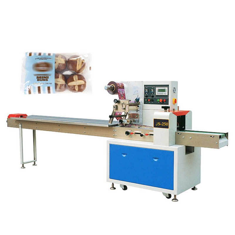 Automatic Pillow Bag Bread Cake Bun Packing Machine