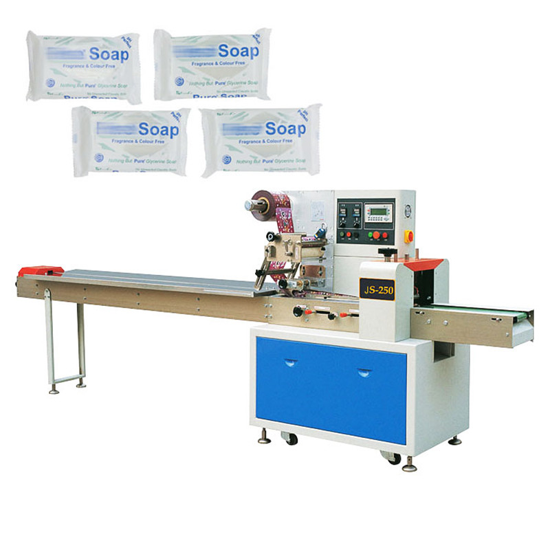 Automatic Pillow Bag Round Soap Wrapping Machine